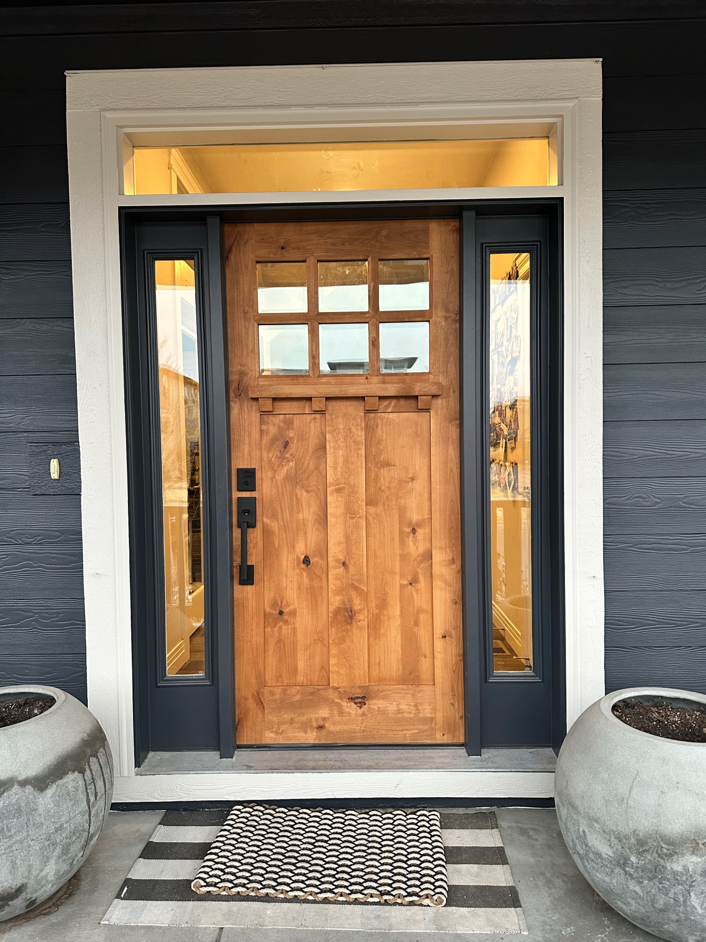 Front Door Replacement & Staining