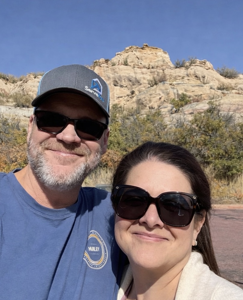 Randy and Shannon, owners of Blue Peak Property Care